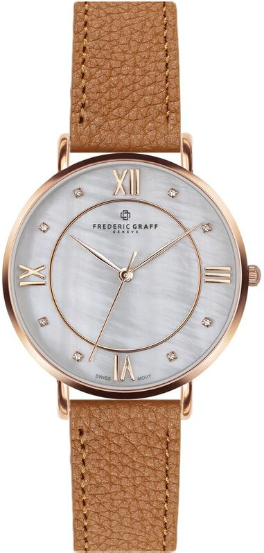 Frederic Graff Rose Liskamm Lychee ginger brown Leather FAI-B017R