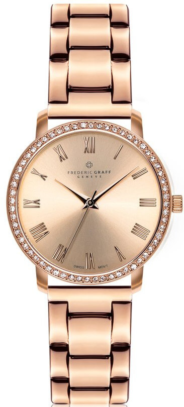 Frederic Graff Ruinette Rose Gold Steel Watch FAT-4418