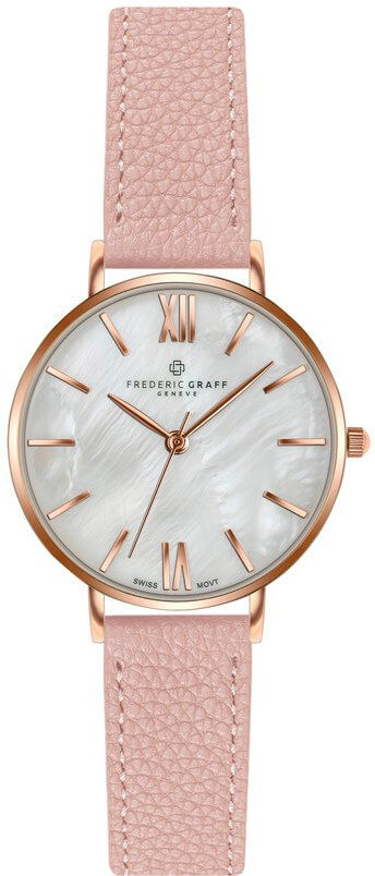 Frederic Graff Trivor Lychee Pink Leather Strap FCF-B035R