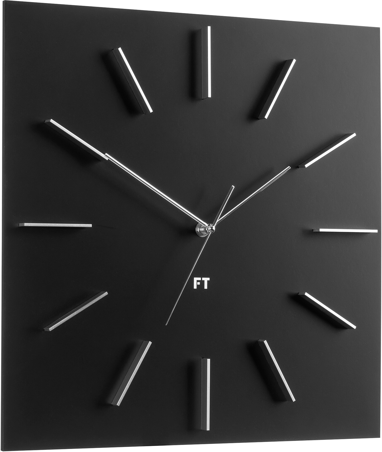 Future Time Square Black FT1010BK - SLEVA