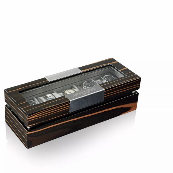 Heisse & Söhne Kazeta na hodinky Heisse & Söhne Executive 5 Makassar 70019-02