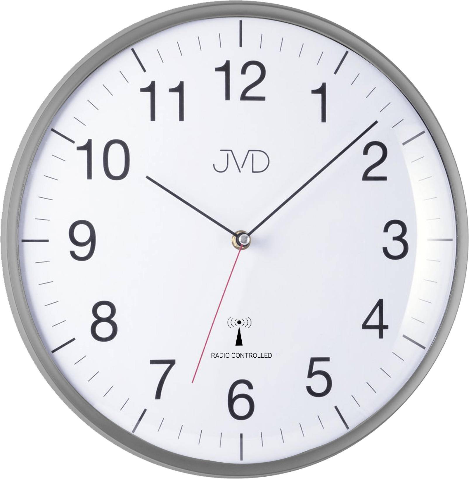 JVD Radiově řízené Nástěnné hodiny RH16 Radiově řízené Nástěnné hodiny RH16.2 - Grey