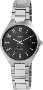 Just Analogové hodinky Titanium 4049096906496