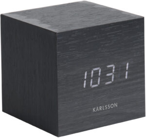 Karlsson Designový LED budík - hodiny KA5655BK