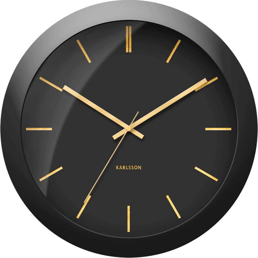 Karlsson Nástěnné hodiny KA5840BK