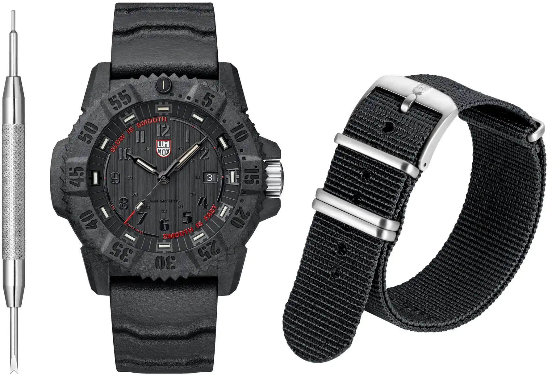 Luminox Set Master Carbon SEAL 3800 Series XS.3801.SIS.SET