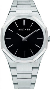 Millner Oxford Silver Black 40 mm