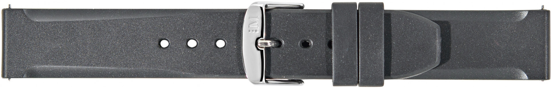 Morellato Lugano Gomma PU Black Lugano Gomma PU Black 20 mm