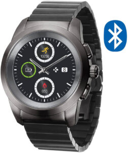MyKronoz Hybridní hodinky ZeTime Elite Titanium Modern Link - 44 mm - SLEVA