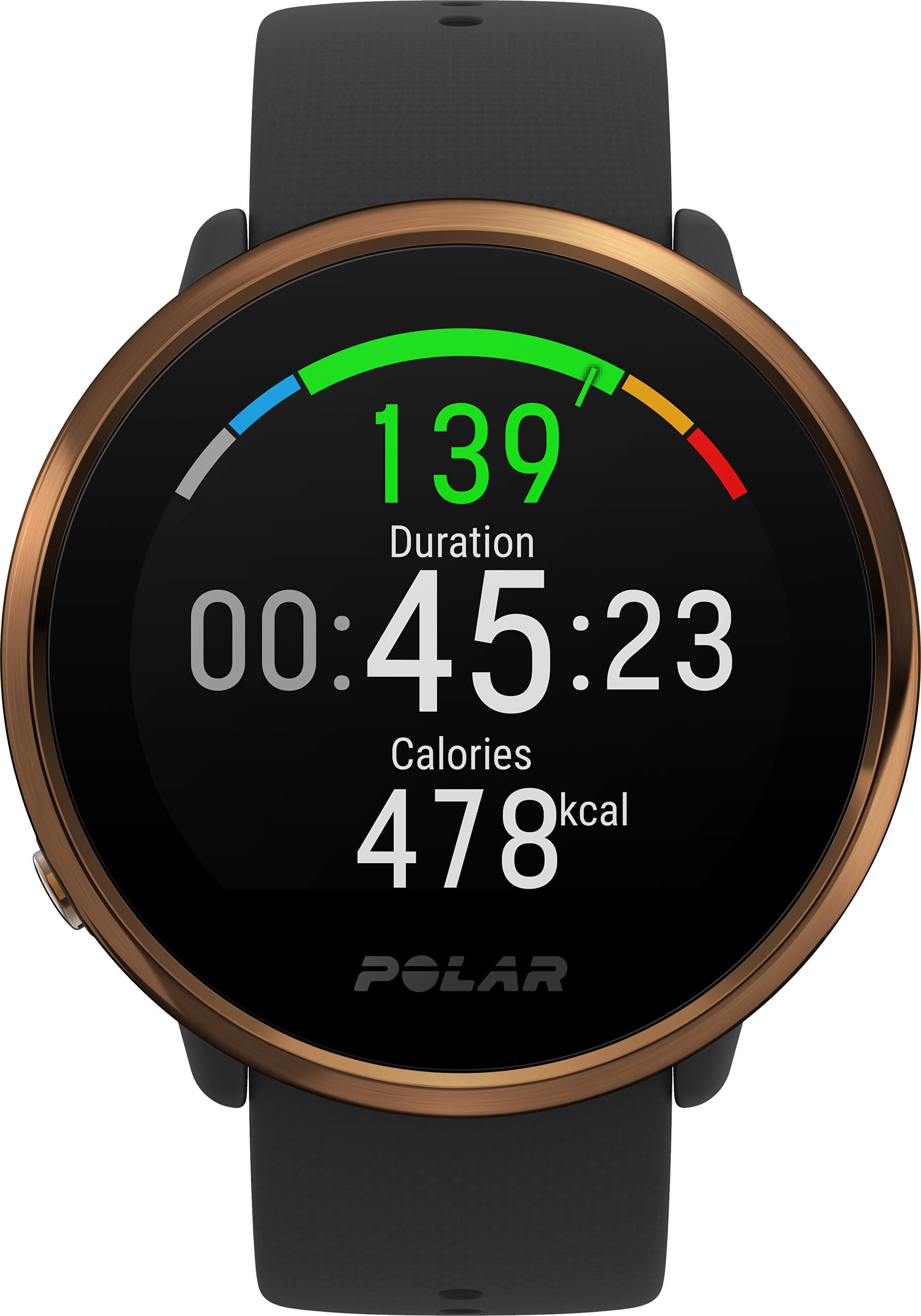 Polar Ignite černo-zlatý vel. M/L 90079362