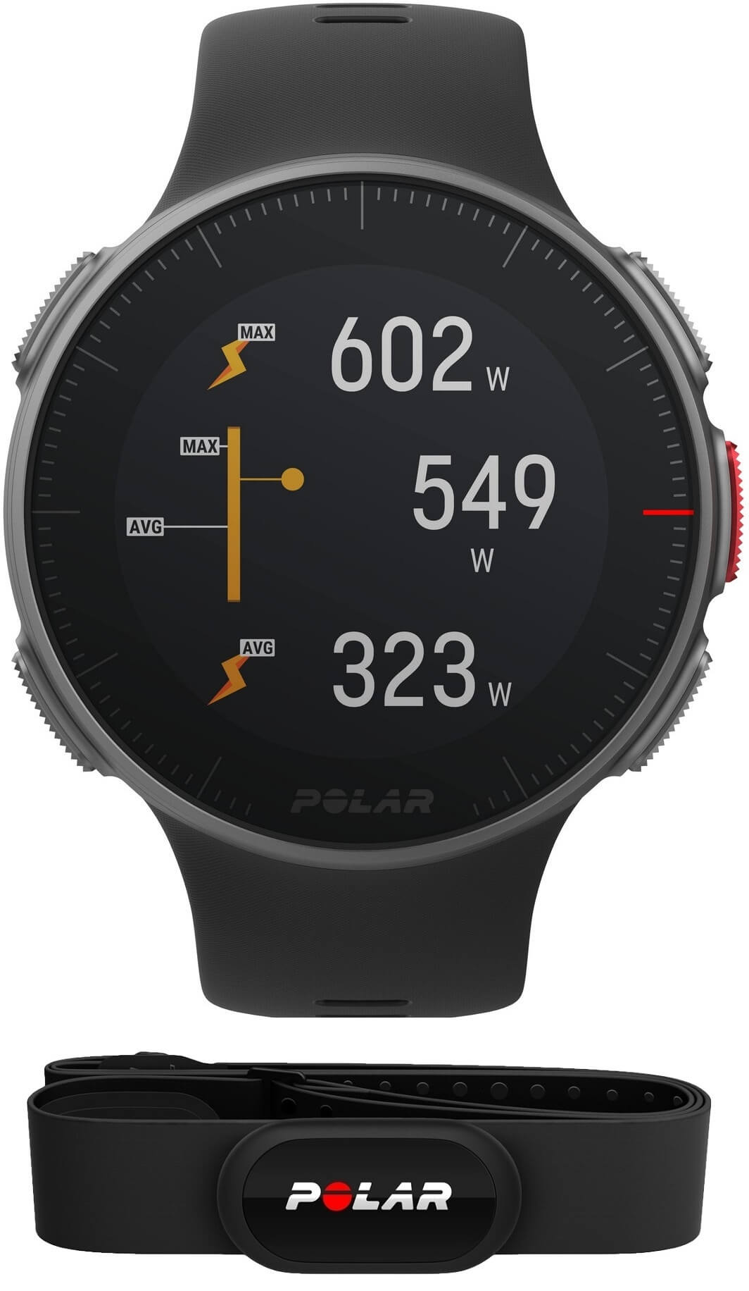 Polar VANTAGE V černý + hrudní pás H10