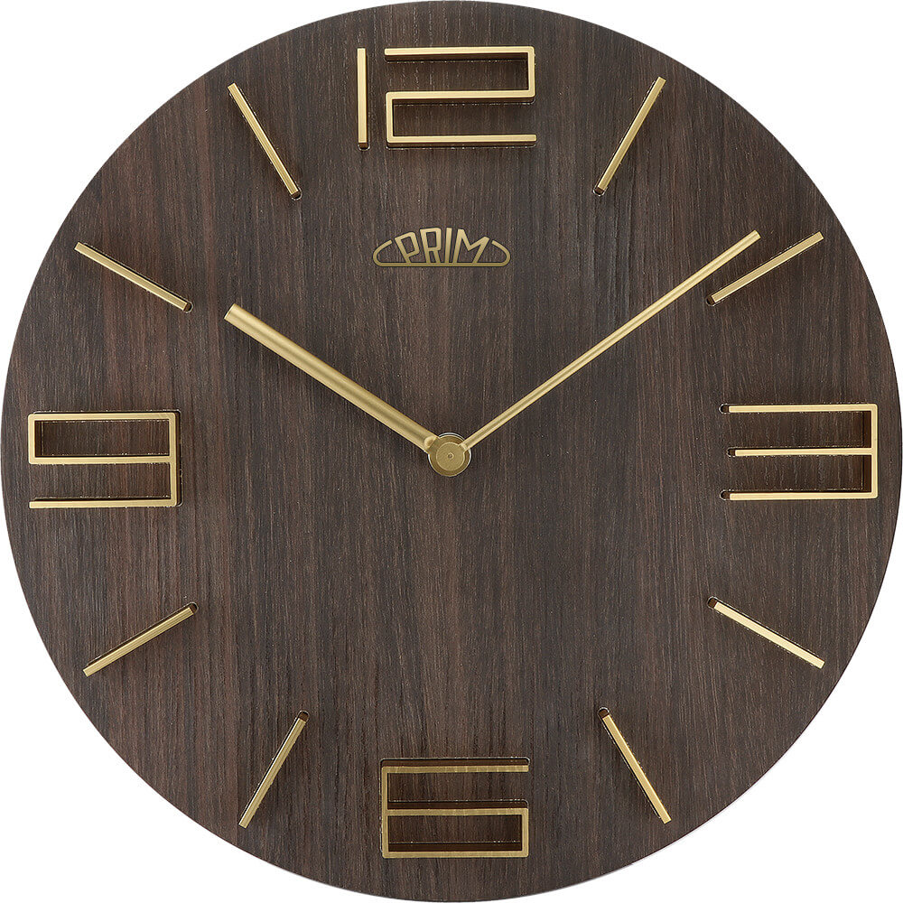 Prim Nástěnné hodiny Timber Breezy II E01P.4083.54