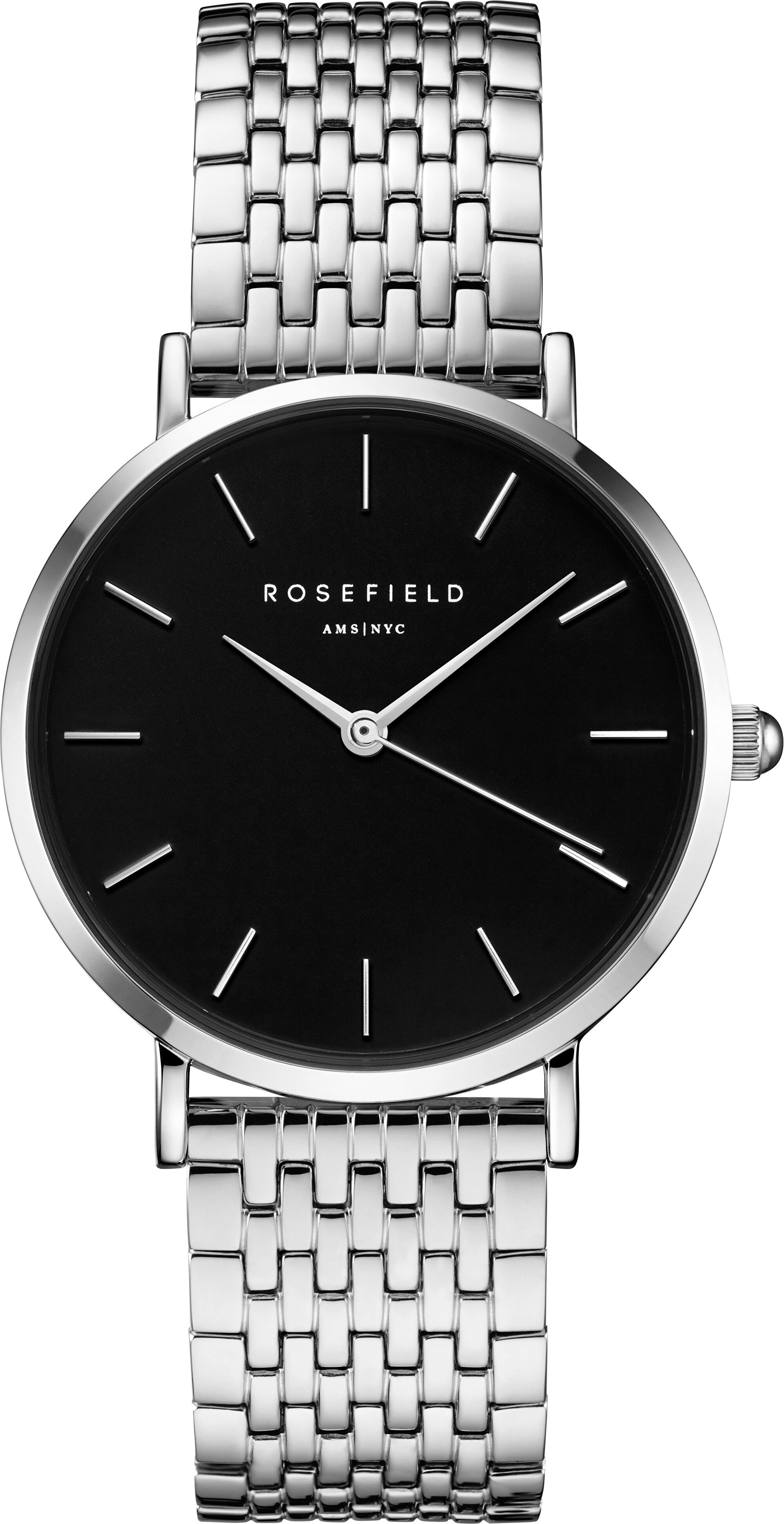 Rosefield The Upper East Side Black Silver