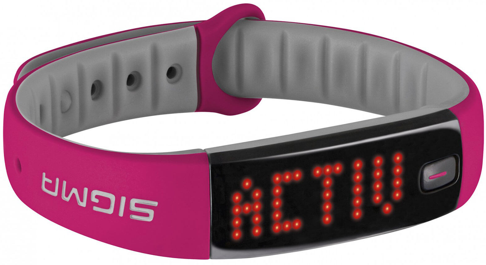Sigma Fitness náramek Activo Pink - SLEVA II