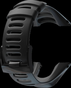Suunto Řemínek k hodinkám Ambit3 Sport černý děrovaný