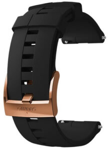 Suunto Řem&iacute;nek k hodink&aacute;m Spartan Sport&nbsp;čern&yacute; s bronzovou sponou