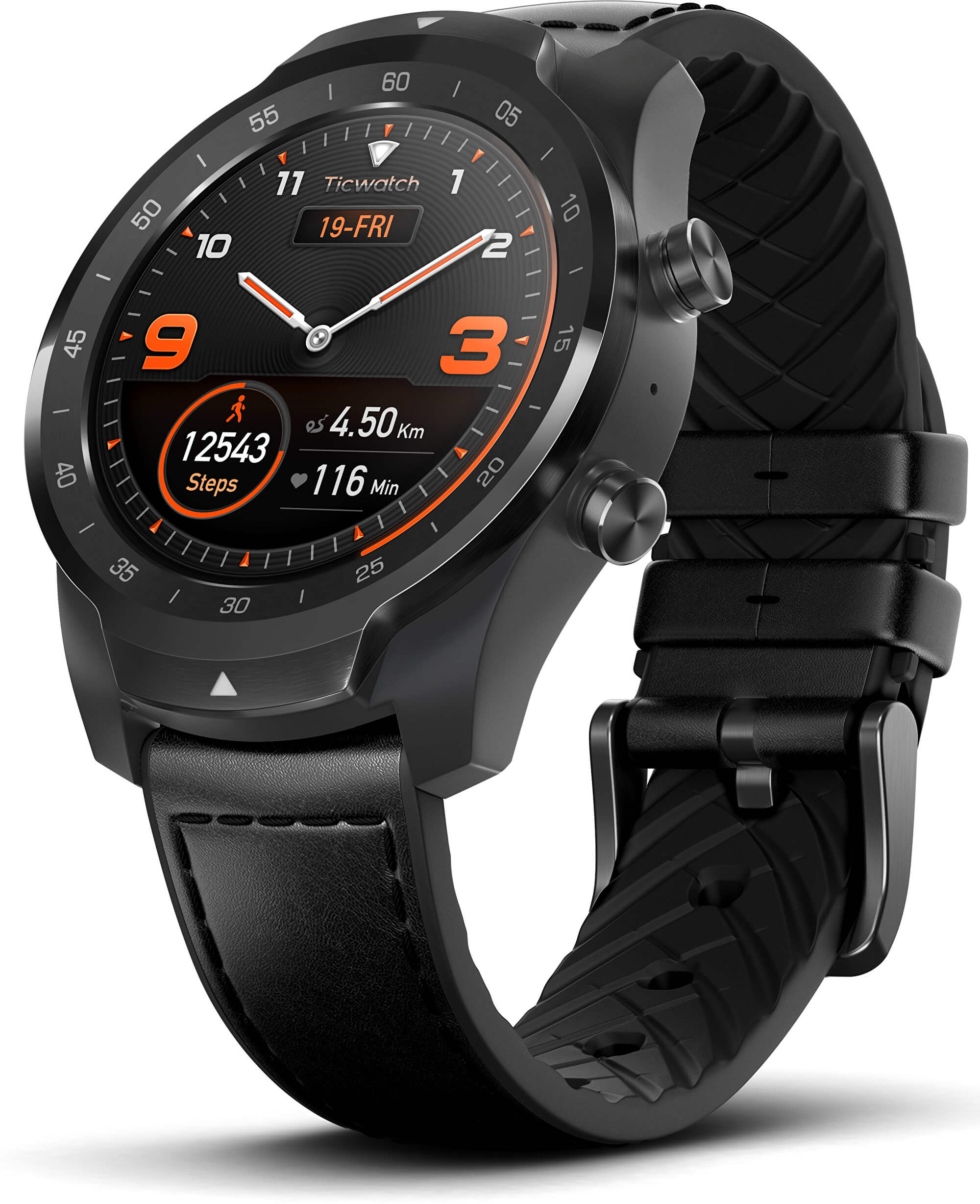 Ticwatch PRO Black 2020 TWPRO2BK