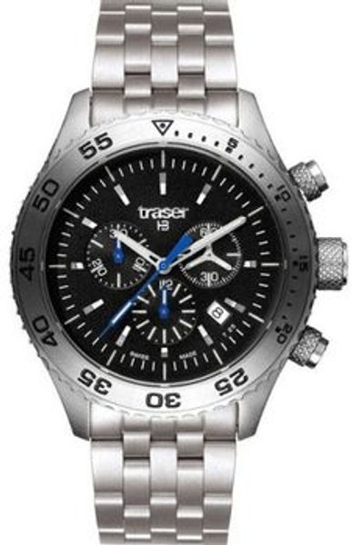 Traser Aurora Chronograph ocel