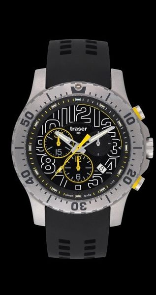 Traser Elite Chronograph silikon