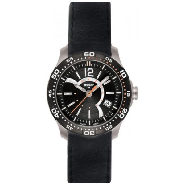 Traser Ladytime Black silikon