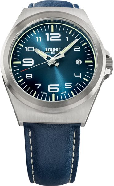 Traser P59 Essential M Blue kůže