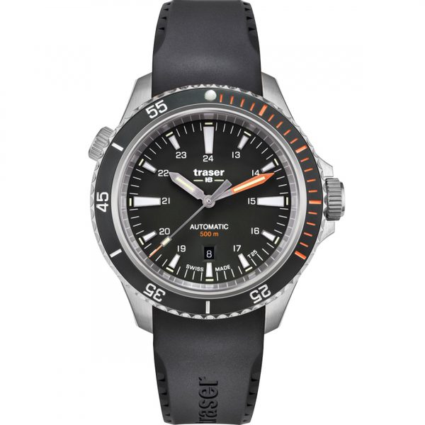 Traser P67 Diver Automatic Black černá pryž