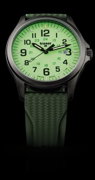Traser P67 Officer Pro GunMetal Lime Silikon