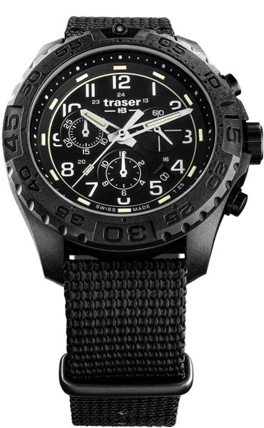Traser P96 Outdoor Pioneer Evolution Chrono Black nato