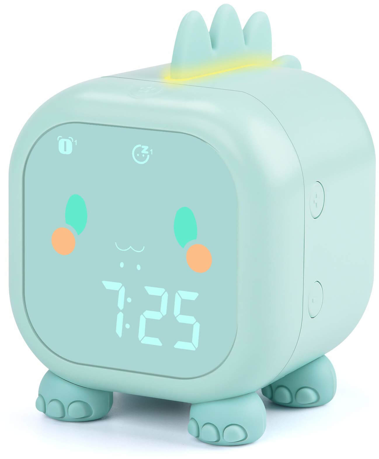 WeTime Stolní digitální hodiny - Zelený Dinosaurus