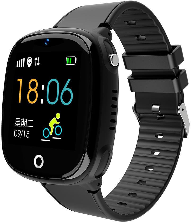 Wotchi Dětské Smartwatch W11B s fotoaparátem - Black