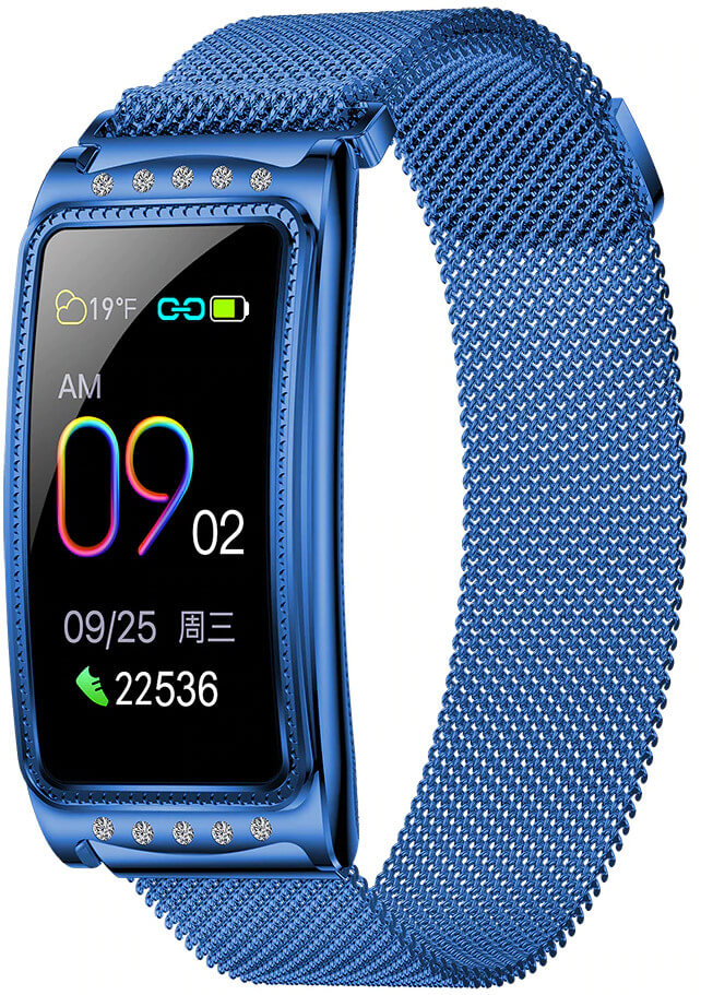 Wotchi Fitness náramek W28B - Blue - SLEVA