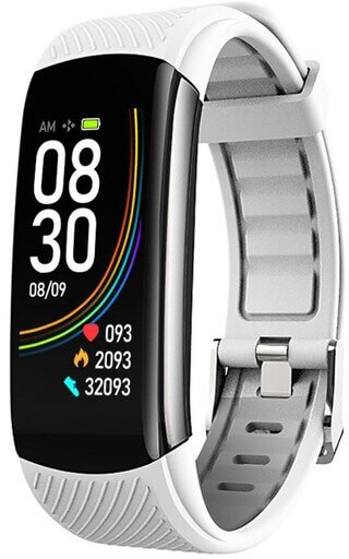 Wotchi Fitness náramek s teploměrem WT11W - White