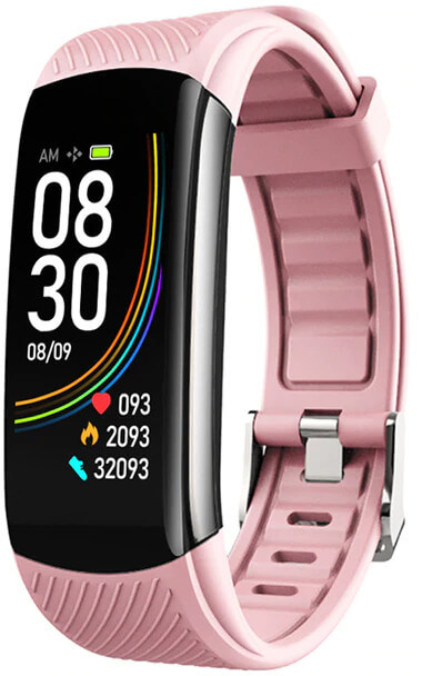 Wotchi Fitness náramek s teploměrem WT14P - Pink