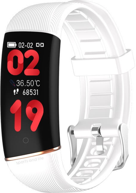 Wotchi Fitness náramek s teploměrem WT23W