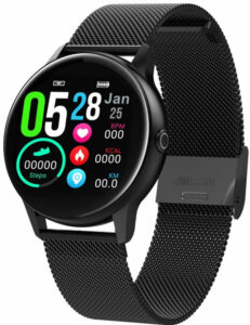 Wotchi Smartwatch W34BST - Black Stainless