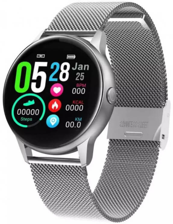 Wotchi Smartwatch W36SST - Silver Stainless