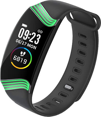Wotchi Svítící fitness náramek WSB5-GB - Gunmetal Black