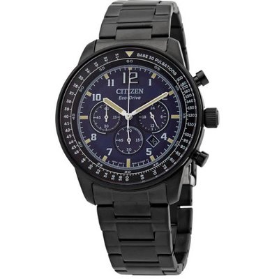 Citizen Chronograph Blue Dial Eco-Drive CA4505-80M