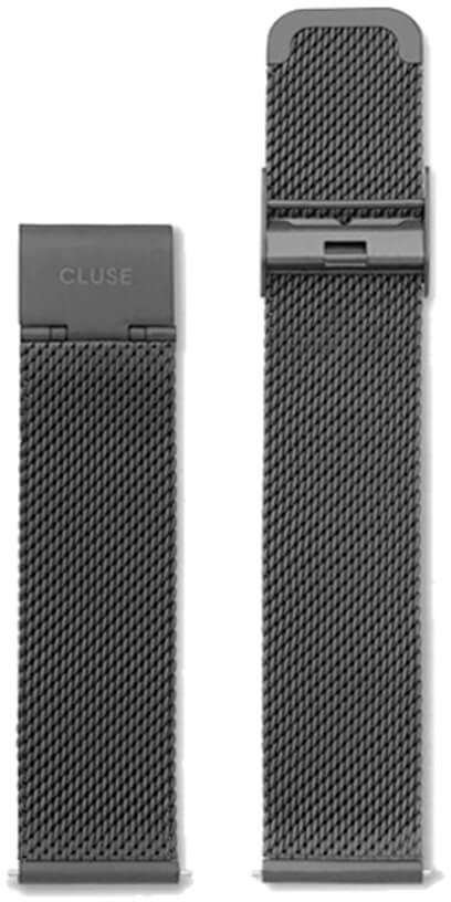 Cluse Milánský tah Minuit Mesh Black CLS348