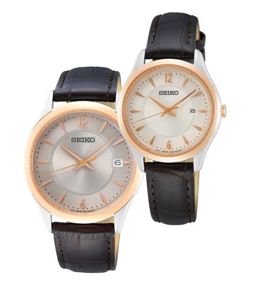 Seiko SET Seiko Quartz SUR422P1 a SUR428P1