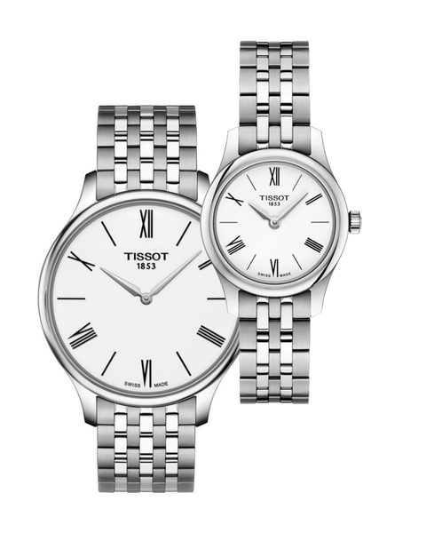 Tissot SET Tissot Tradition 2018 T063.409.11.018.00 a T063.009.11.018.00